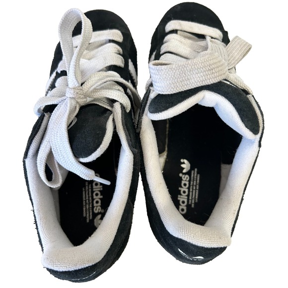 Adidas Originals Campus 00s Women's Shoes Size 6 US Black White Suede VGUC - Picture 2 of 11